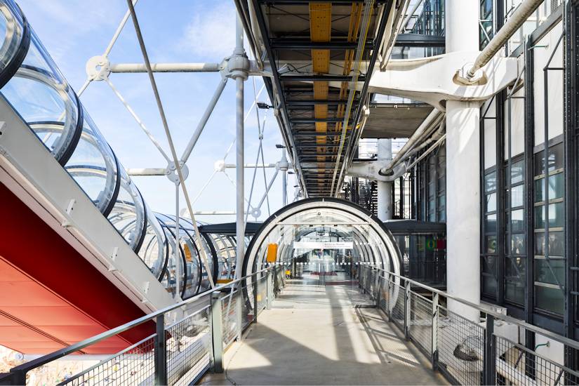 Centre Pompidou - Paris - Außenbereich