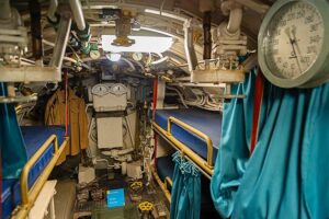 Cité des Sciences et de l’Industrie - Paris - Innenraum des französischen U-Boots Argonaute S636