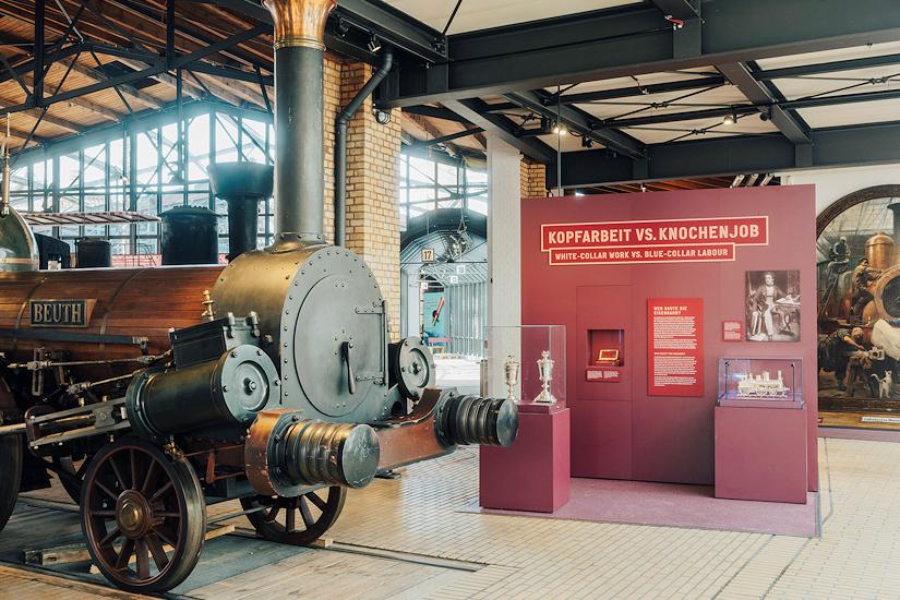 Deutsches Technikmuseum - Ausstellung "Geschichte der Eisenbahn"