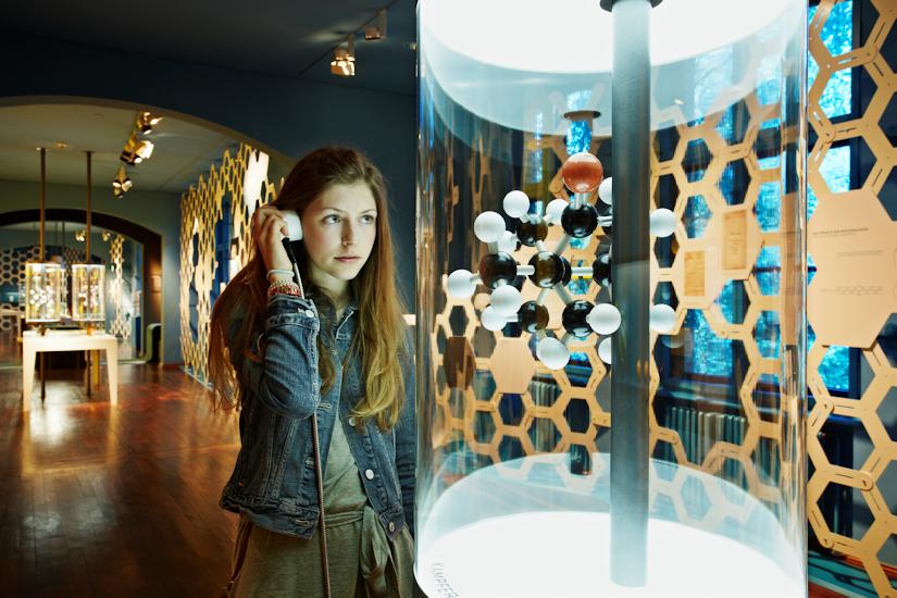 Deutsches Technikmuseum - Berlin - Ausstellung'Entdeckung der Moleküle'