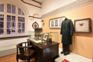 Deutsches Zollmuseum - Hamburg - Historischer Arbeitsplatz: Rekonstruiertes Dienstzimmer eines Hauptzollamtsvorstehers aus der Kaiserzeit