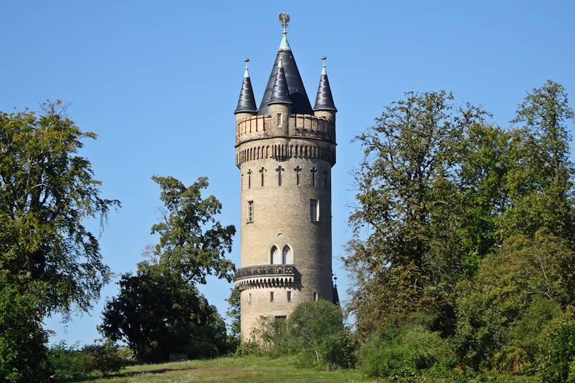 Flatowturm im Park Babelsberg - Potsdam - Außenansicht