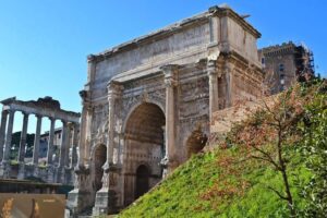 Forum Romanum - Rom - Triumphbogen des Septimius Severus