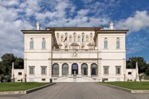 Galleria Borghese - Rom - Außenansicht der Villa Borghese Pinciana