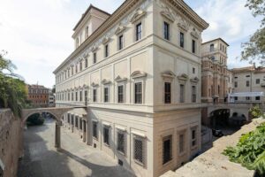 Gallerie Nazionali di Arte Antica - Palazzo Barberini - Rom - Außenansicht der italienischen Nationalgalerie für antike Kunst