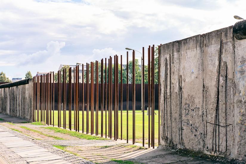 Gedenkstätte Berlin Mauer - Maueransicht