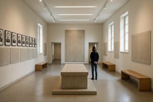Gedenkstätte – Ein Ort der Erinnerung und des Innehaltens.