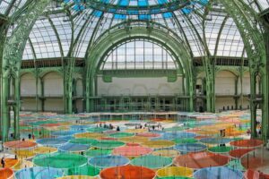 Grand Palais - Paris - Ausstellung: Excentrique(s) von Daniel Buren