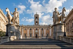 Kapitolinische Museen - Rom - Kapitolsplatz (Piazza del Campidoglio)