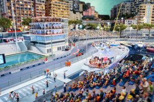 Miniatur Wunderland Hamburg – Ausstellung Monaco: Detaillierte Formel-1-Rennstrecke mit Yachten und Zuschauern