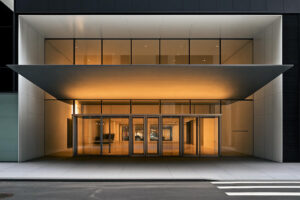 Museum of Modern Art (MoMA) - New York City - Modern gestalteter Haupteingang