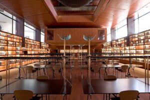 Museo Reina Sofía - Madrid - Bibliothek