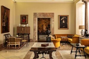 Museo Sorolla - Madrid - Salon mit Kunstobjekten aus dem ehemaligen Wohnhaus des Künstlers Joaquín Sorolla