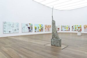 Museum Brandhorst - München - Lepanto-Saal mit dem monumentalen Gemälden von Cy Twombly