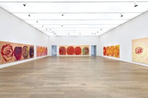 Museum Brandhorst - München - Rosen-Saal mit den großformatigen Rosen-Gemälden von Cy Twombly