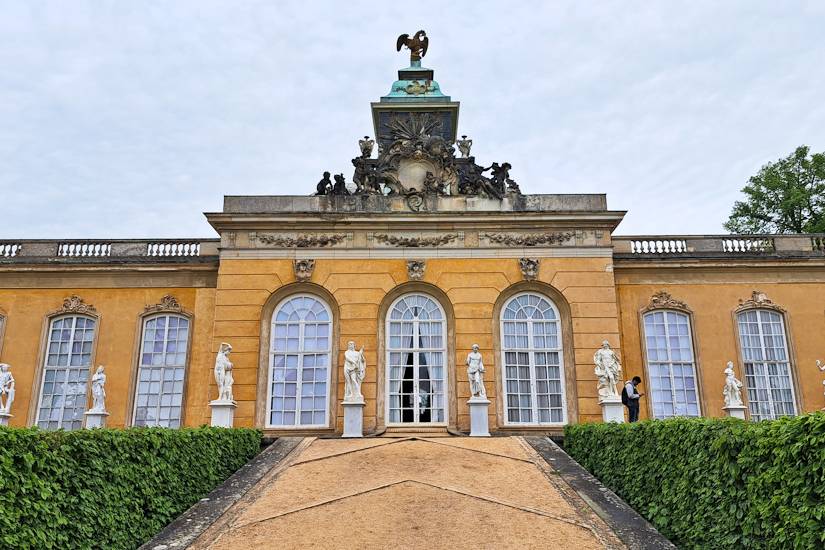 Neue Kammern von Sanssouci - Außenansicht