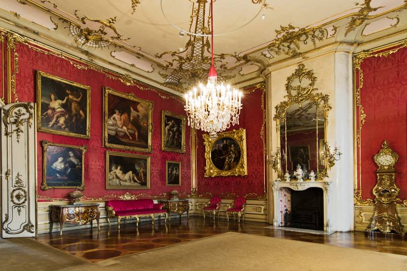 Neues Palais im Park Sanssouci - Damastkammer