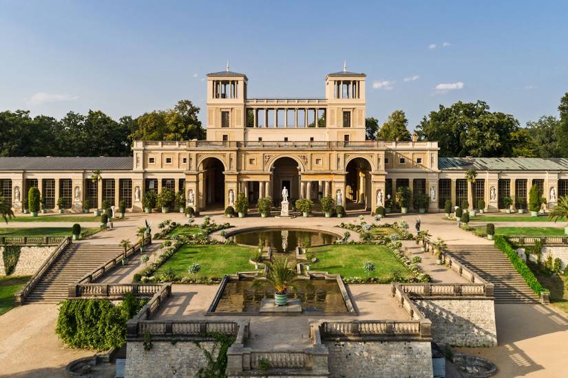 Orangerieschloss im Park Sanssouci - Außenansicht