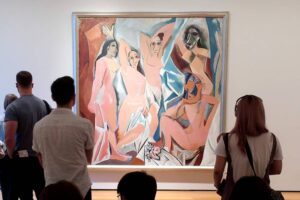 Pablo Picasso - Les Demoiselles d’Avignon - kubistisches Meisterwerk im Museum