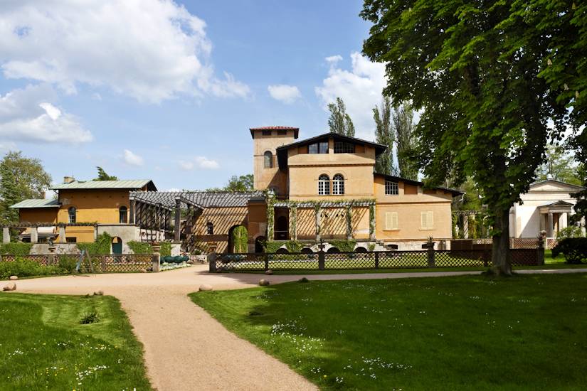 Römische Bäder – Antike Badekultur und Gartenarchitektur im preußischen Stil im Park Sanssouci