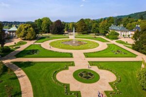 Schlosspark Pillnitz - Dresden - Luftaufnahme