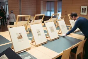 Staatliche Kunstsammlungen Dresden - Kupferstich-Kabinett mit Skizzen und Zeichnungen von Caspar David Friedrich