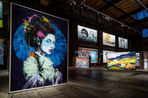 Straat Museum - Amsterdam - Street Art Galerie mit dem Kunstwerk von Fin DAC