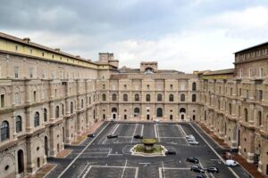 Vatikanische Museen - Vatikan - Cortile del Belvedere (Belvedere-Hof)