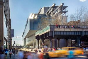 Whitney Museum - New York City - Außenansicht mit der angrenzenden High Line